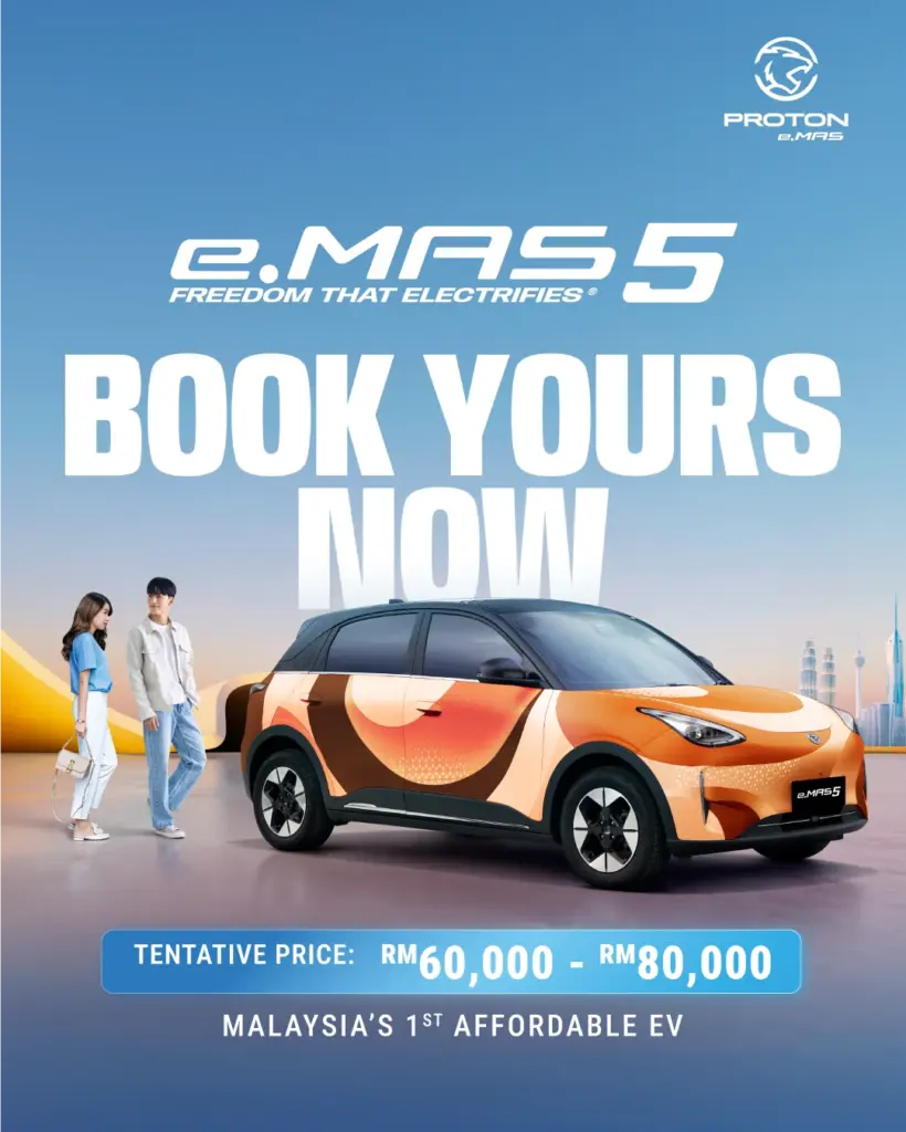 Proton eMAS 5 dibuka untuk tempahan